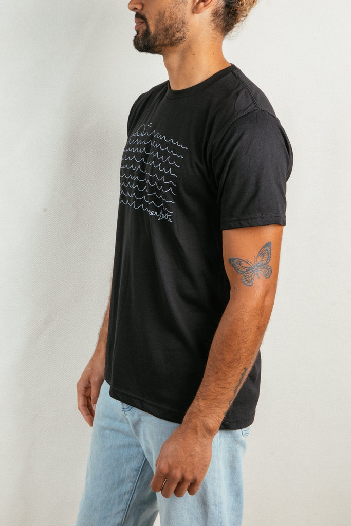 OG Waves Tee in Jet Black-Imperfects-Imperfects