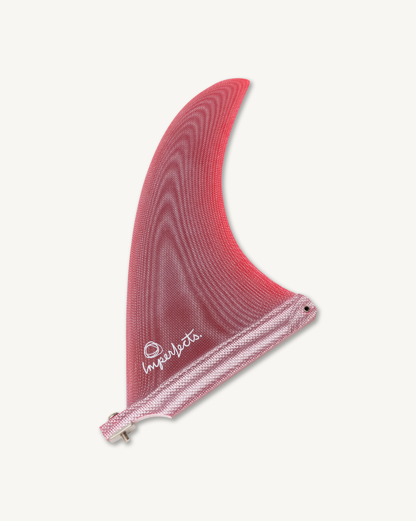 Planer Fin 8.0" in Red-Imperfects-Imperfects