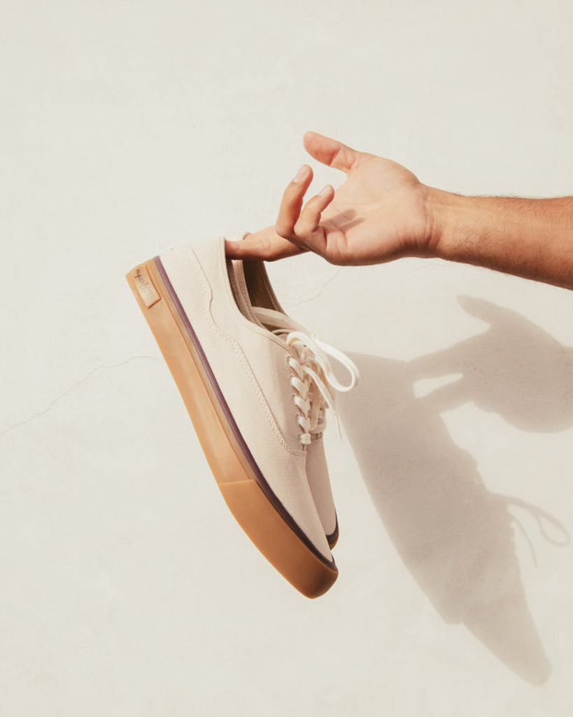 SeaVees x Imperfects Legend Sneaker in Natural Organic Duck Canvas-SeaVees-Imperfects