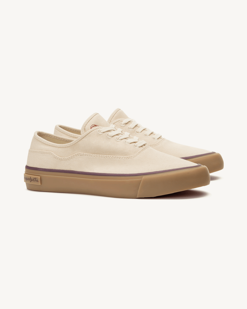 Legend Imperfects Sneaker Classic in Natural Duck Canvas-SeaVees-Imperfects