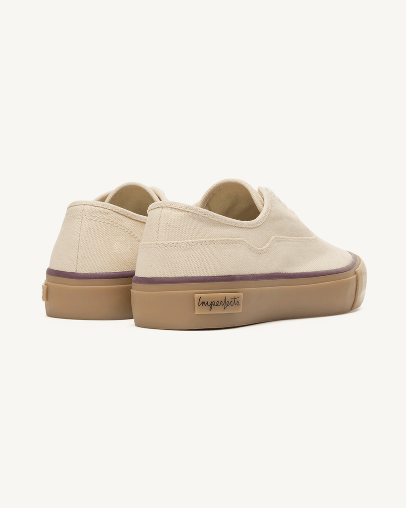 Legend Imperfects Sneaker Classic in Natural Duck Canvas-SeaVees-Imperfects
