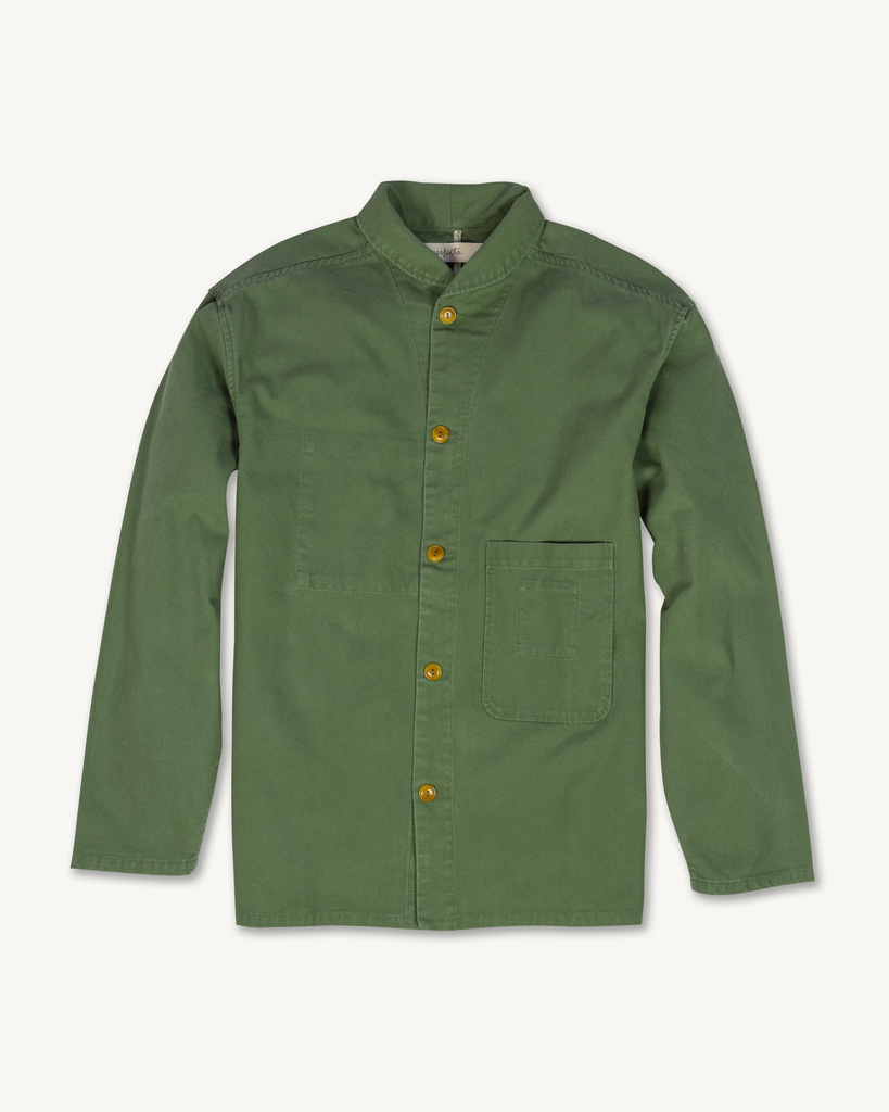 Shepherds Shirt in Fatigue Canvas-Imperfects-Imperfects