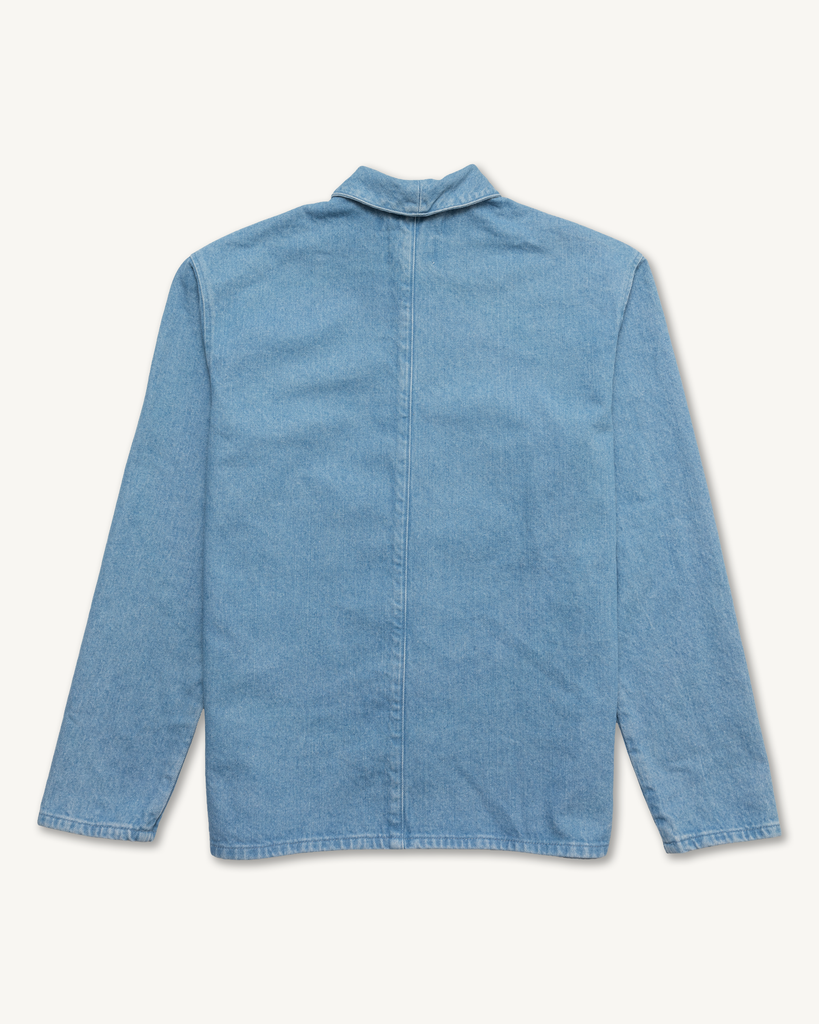 Shepherds Shirt in Sky Blue Denim-Imperfects-Imperfects