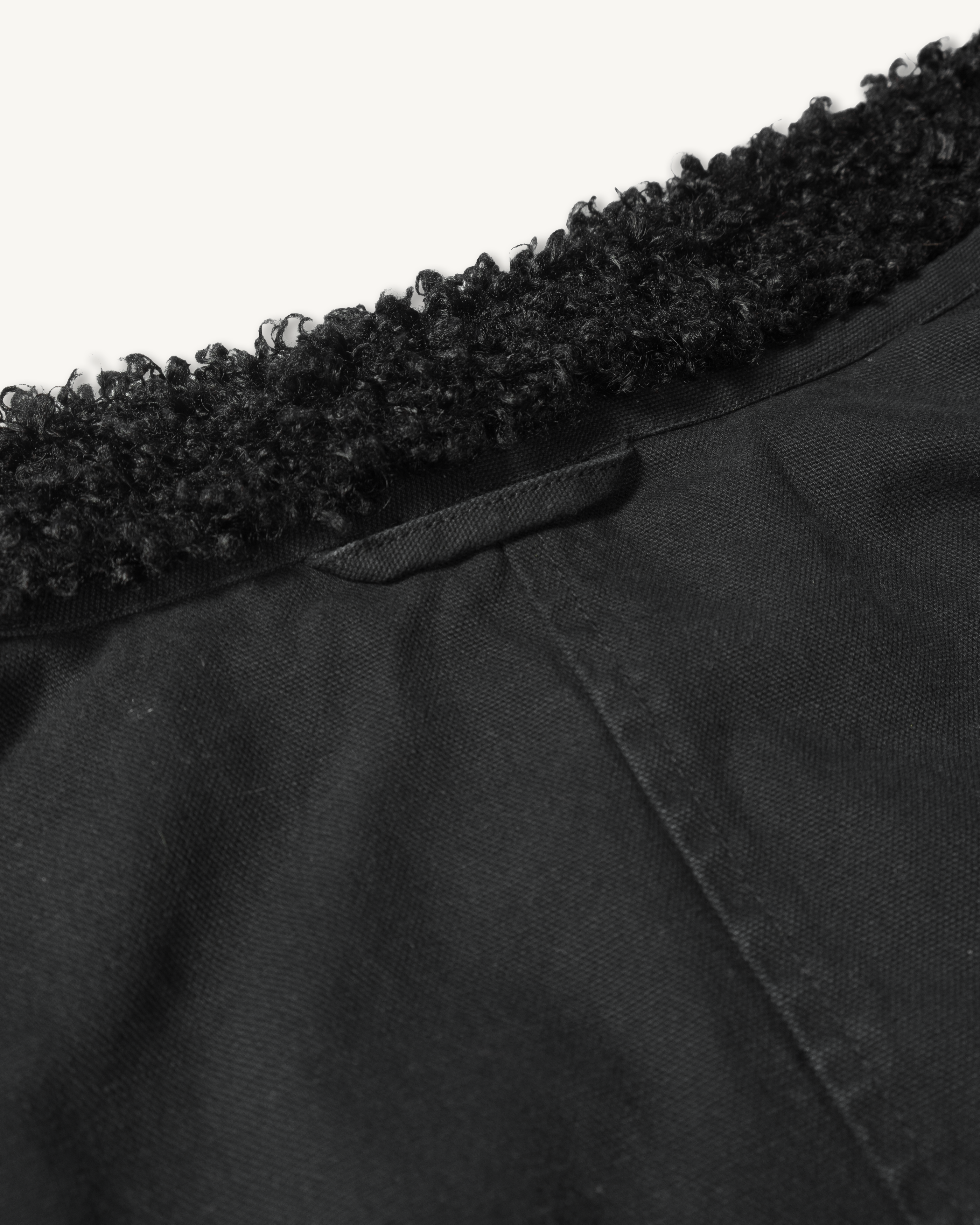 Sherpa Shepherds Shirt in Obsidian Canvas-Imperfects-Imperfects