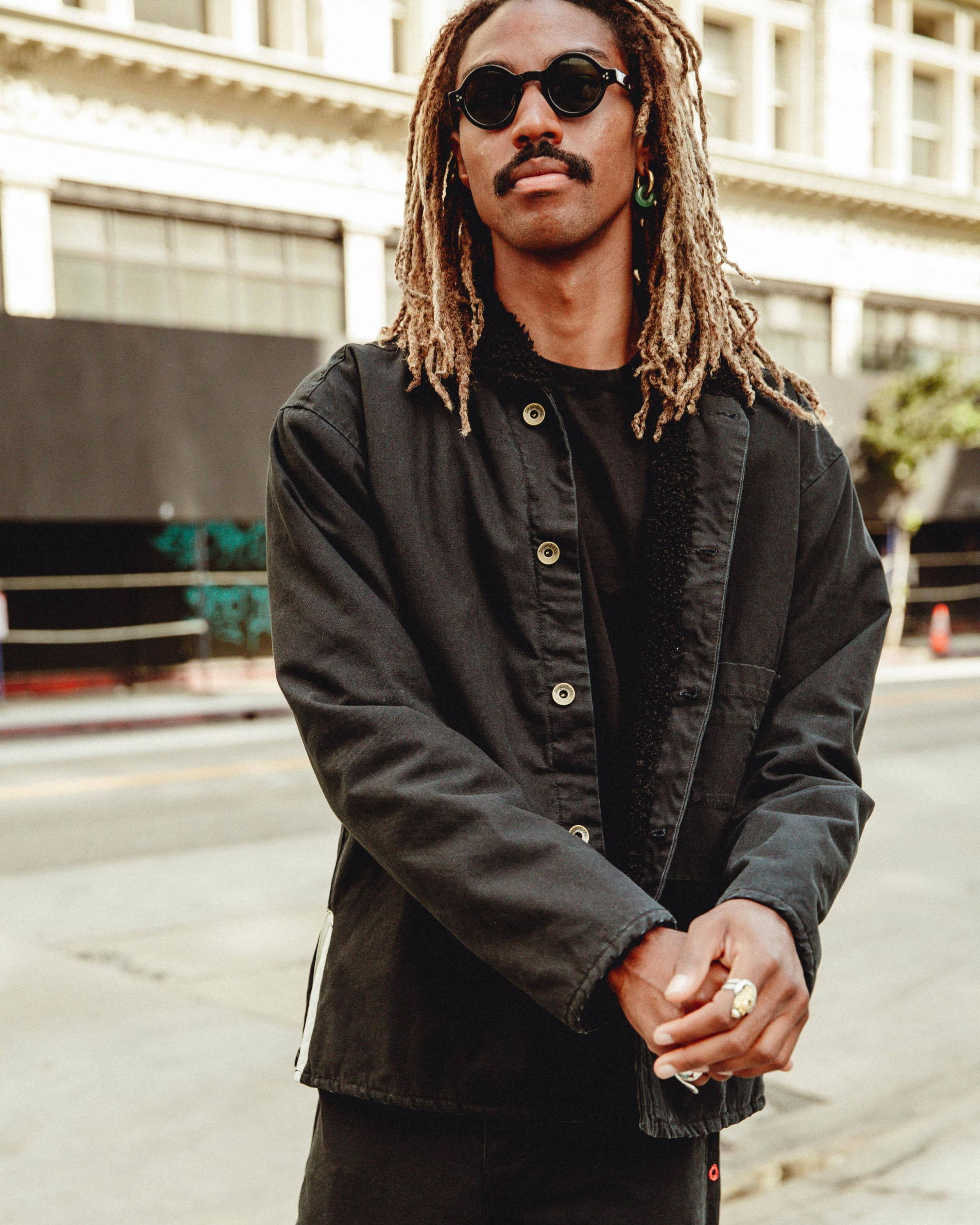 Sherpa Shepherds Shirt in Obsidian Canvas-Imperfects-Imperfects