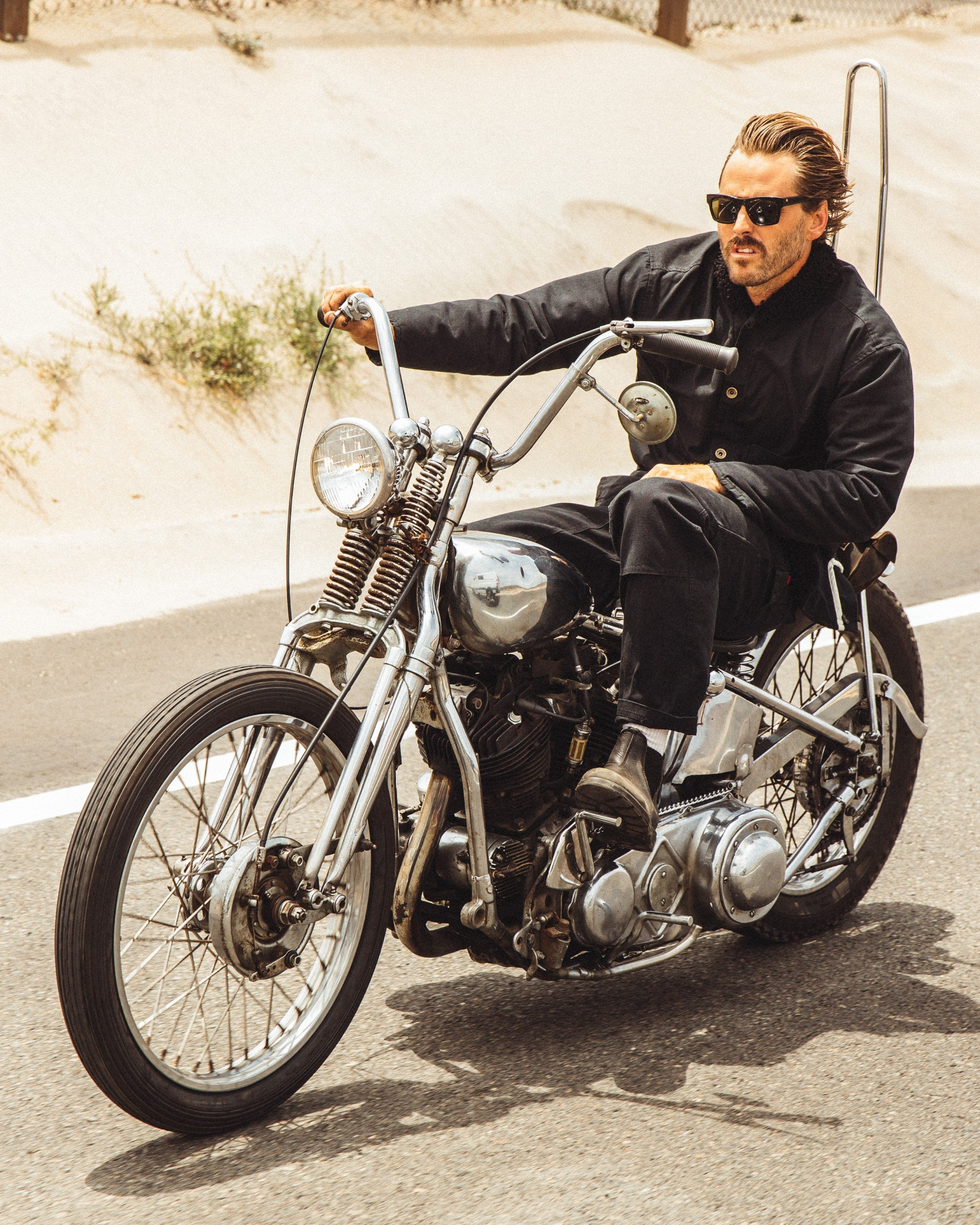 Sherpa Shepherds Shirt in Obsidian Canvas-Imperfects-Imperfects