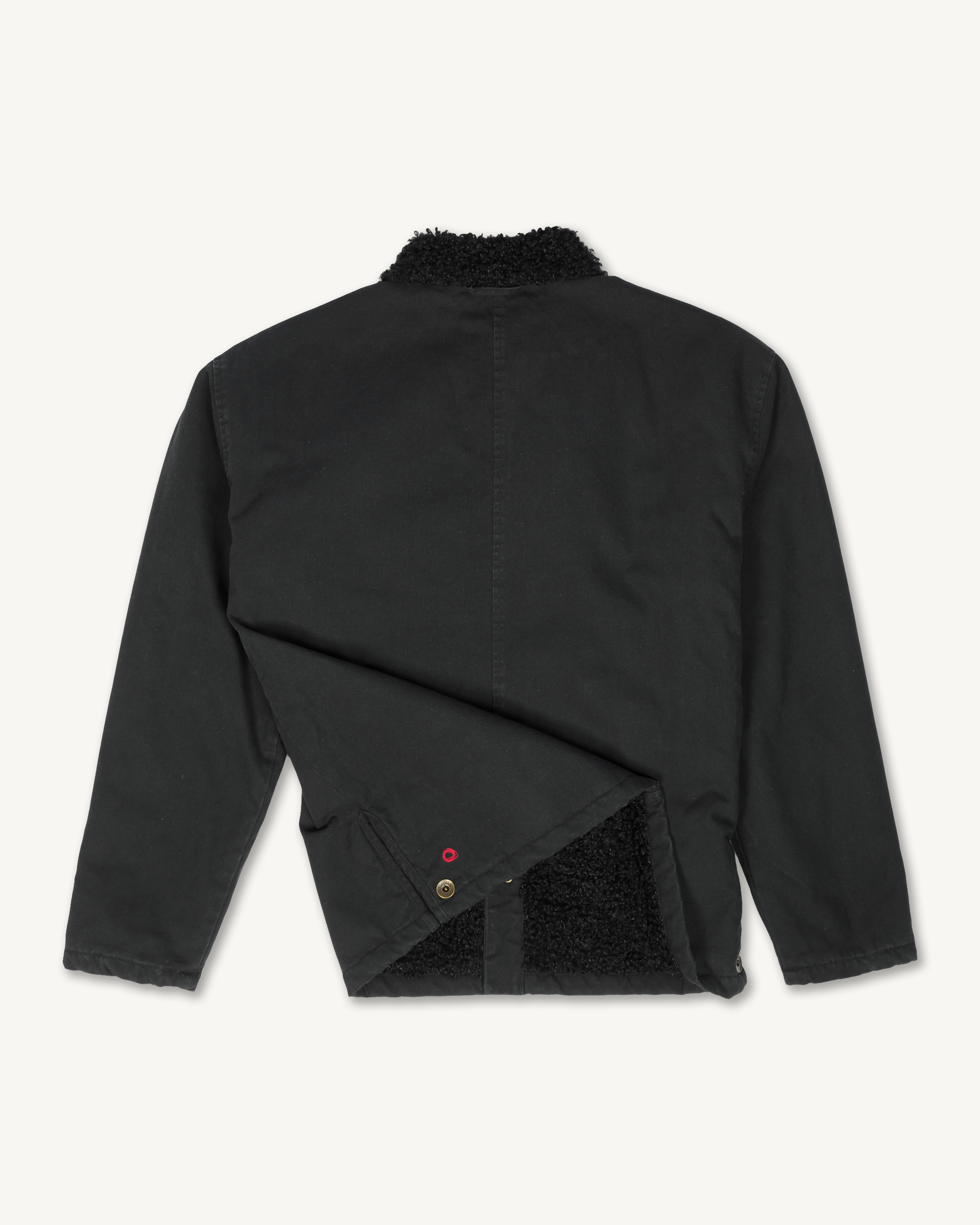 Sherpa Shepherds Shirt in Obsidian Canvas-Imperfects-Imperfects