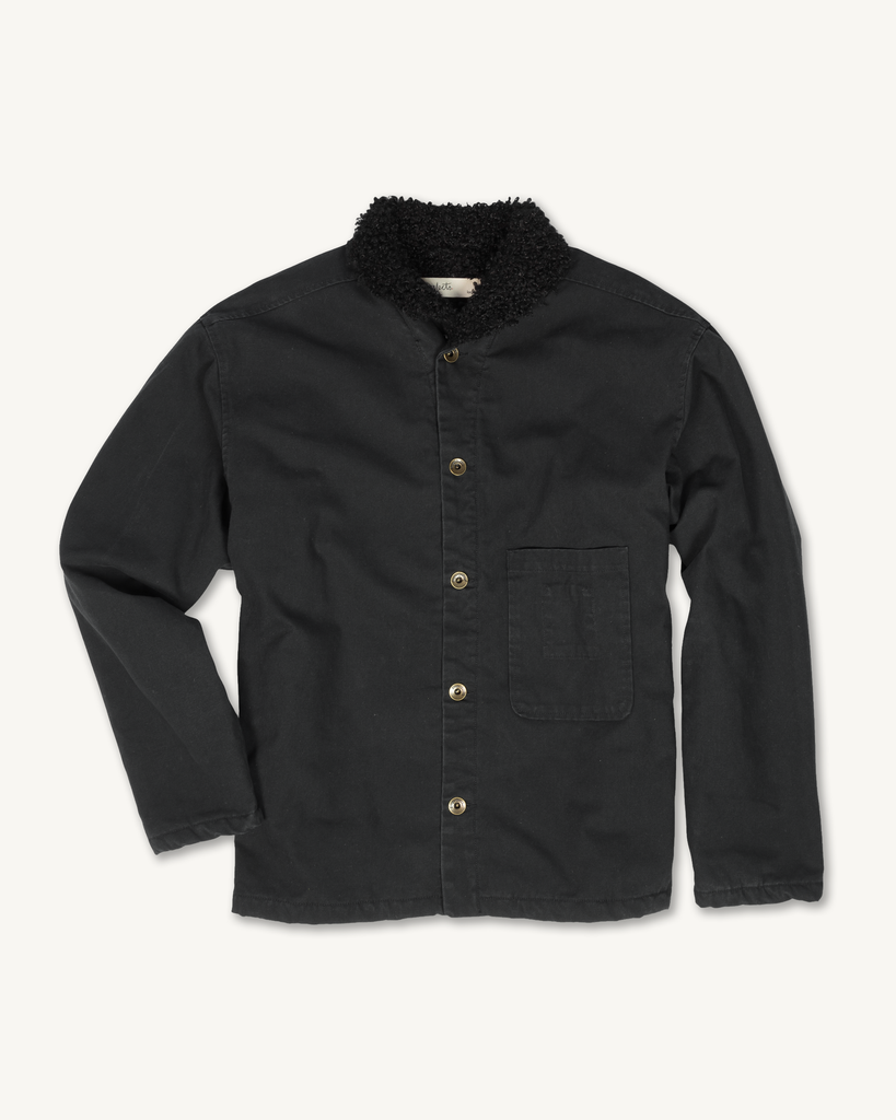 Sherpa Shepherds Shirt in Obsidian Canvas-Imperfect