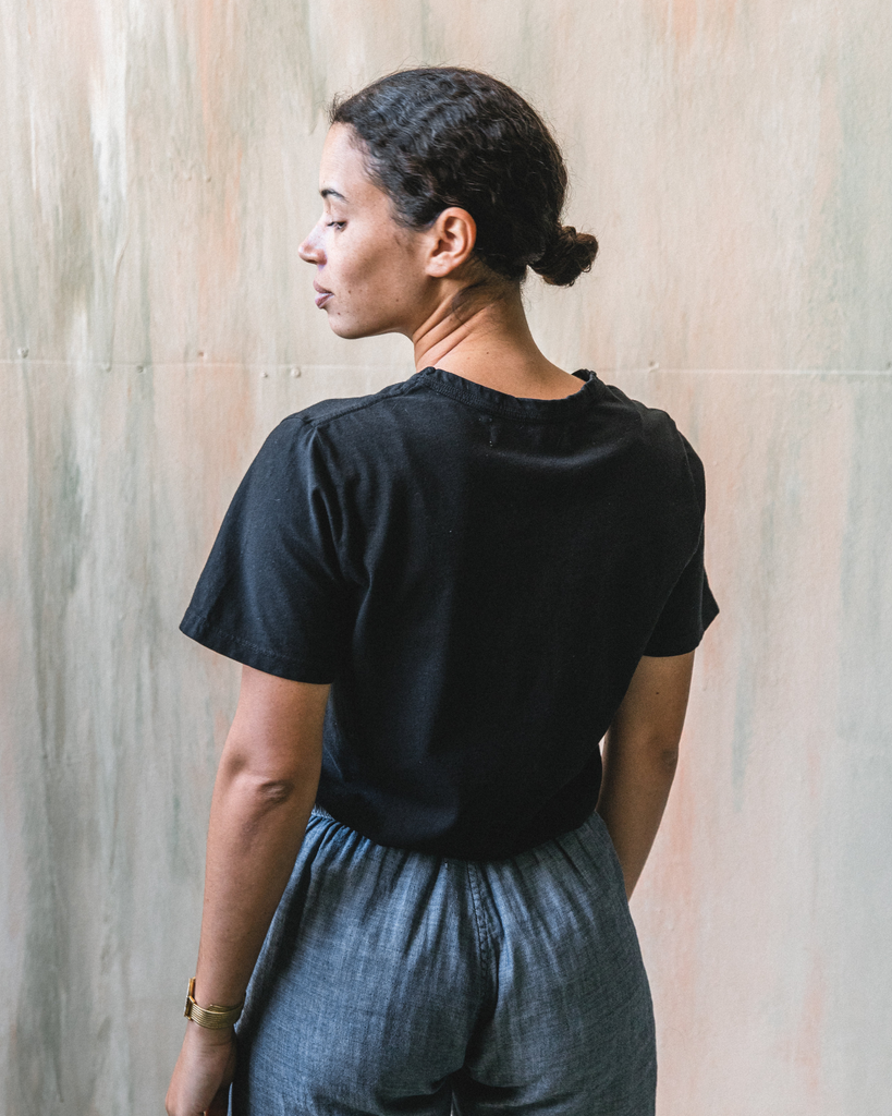 Imperfects - Shop Tee in Jet Black - Womens