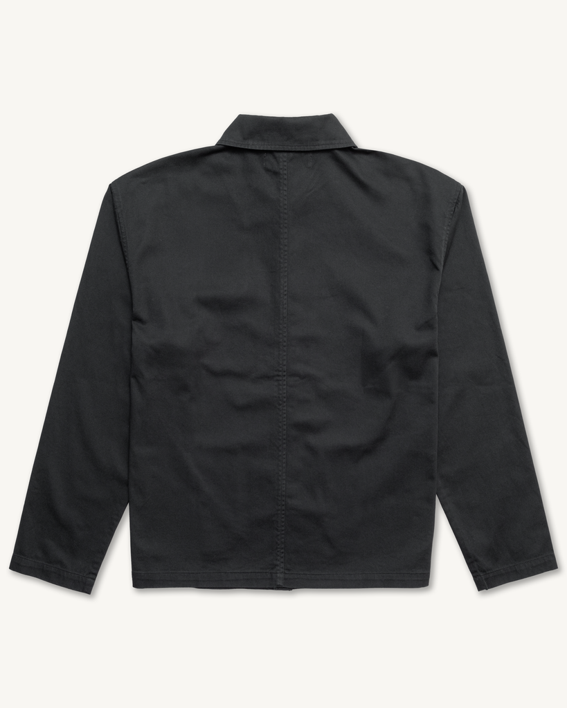 The Bell Coat in Jet Black Twill | PRE-SALE-Imperfects-Imperfects