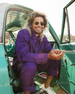 Imperfects - The Bell Coat in Purple Magic Twill - Mens