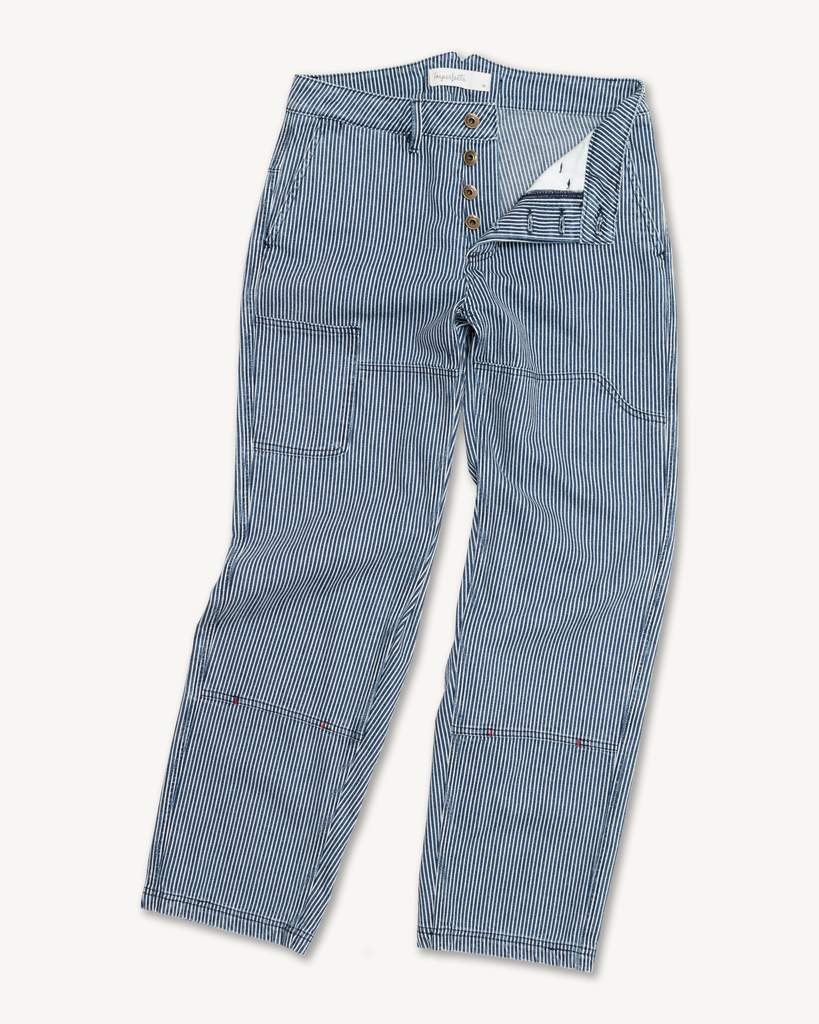 Courier Pant in Hickory Denim-Imperfects-Imperfects