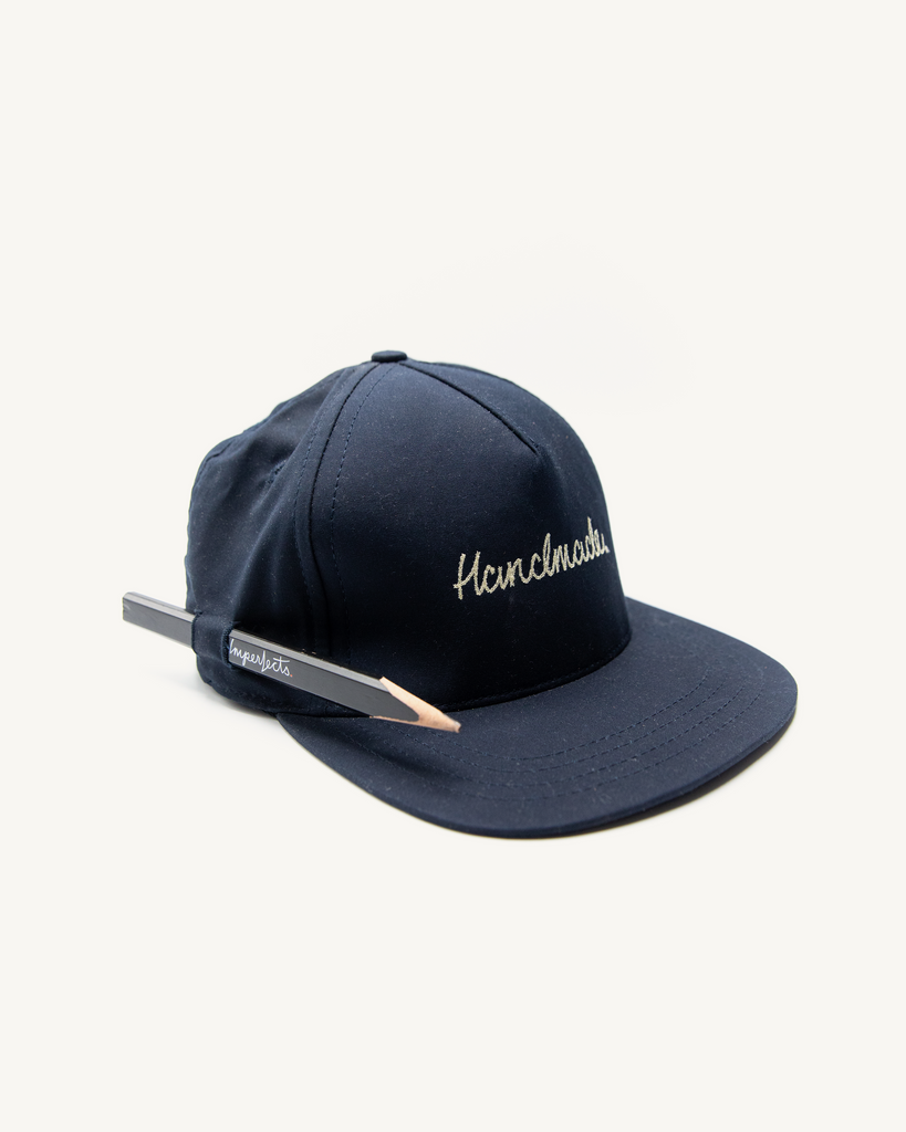 The Creator’s Cap in Navy Wax | 'Handmade'-Imperfects-Imperfects