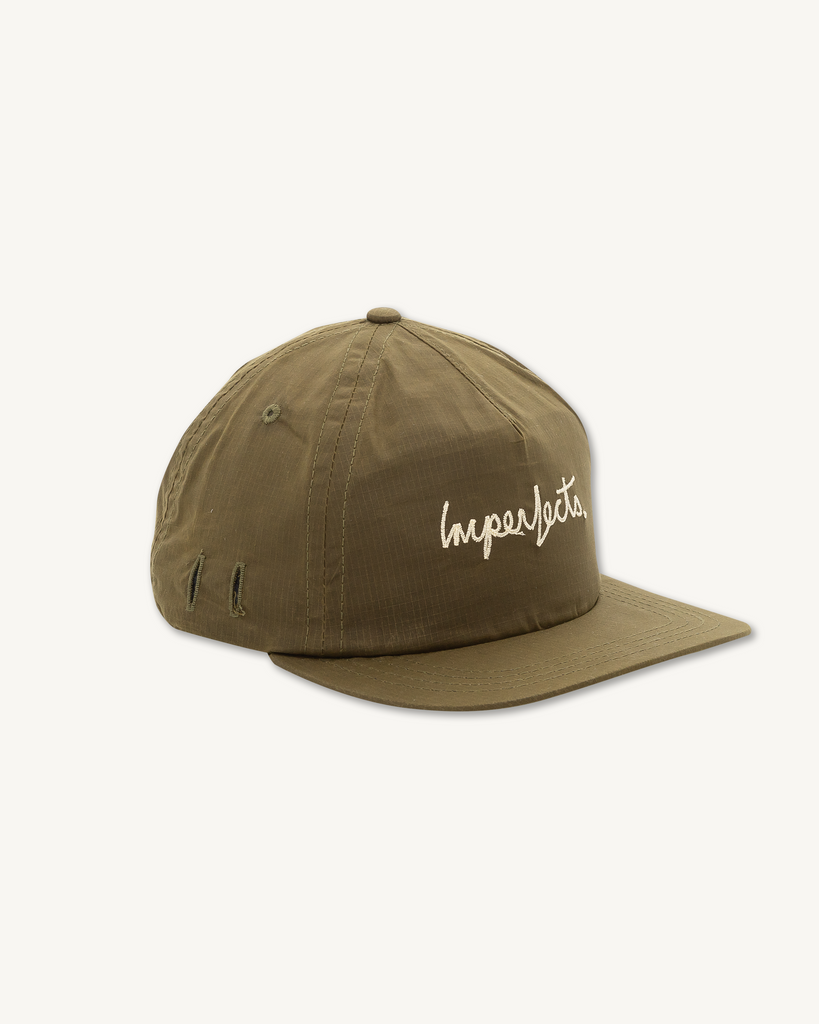The Creator’s Cap in Olive Ripstop Wax | 'Imperfects'-Imperfects-Imperfects