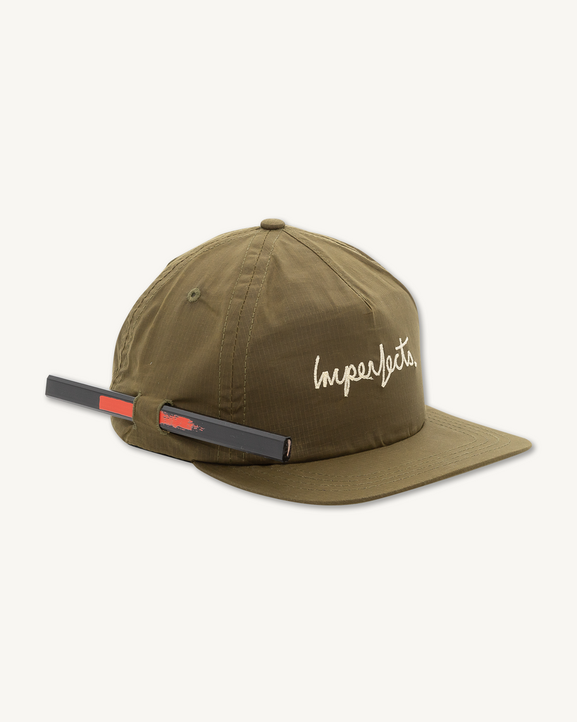 The Creator’s Cap in Olive Ripstop Wax | 'Imperfects'-Imperfects-Imperfects
