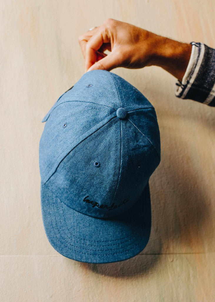 The Director’s Cap in Sky Blue Denim-Imperfects-Imperfects