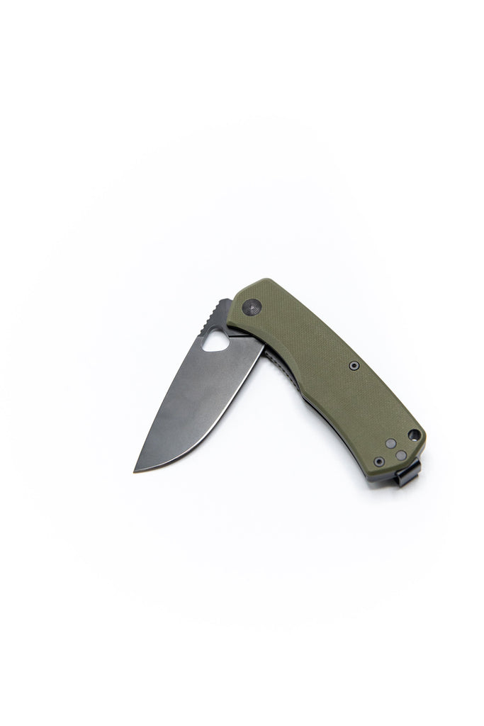 The Folsom Knife in OD Green + Black-James Brand-Imperfects