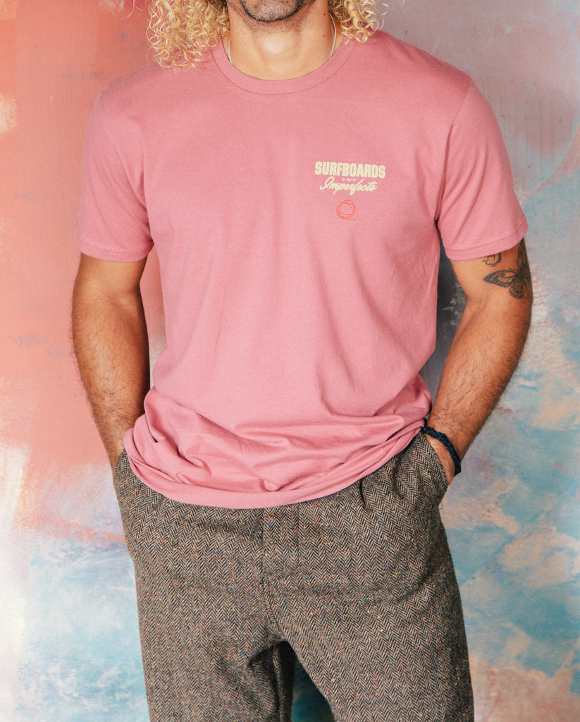 Hummingbird Tee in Mauve-Imperfects-Imperfects