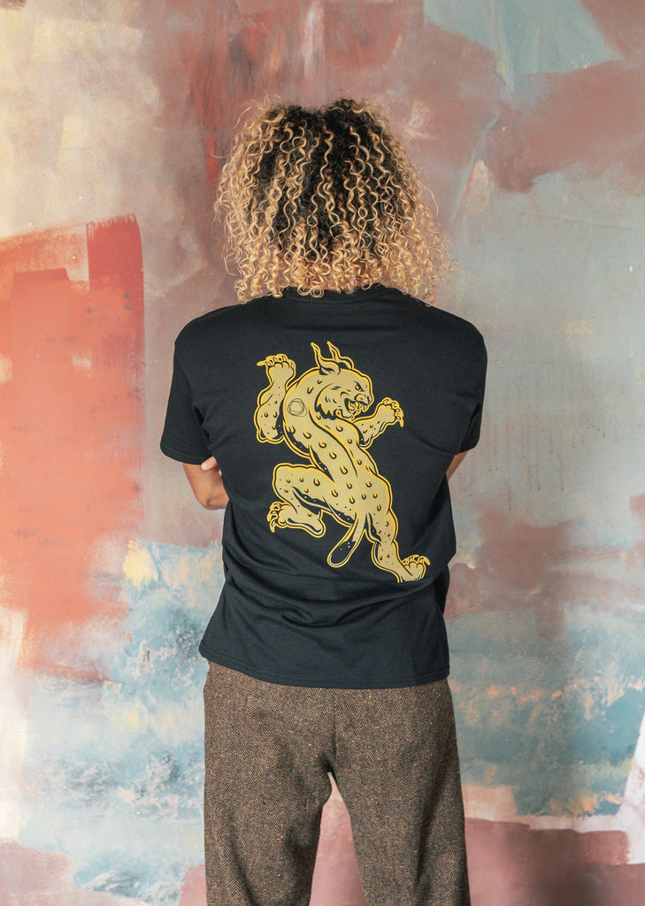 The Lynx Tee in Black-Imperfects-Imperfects