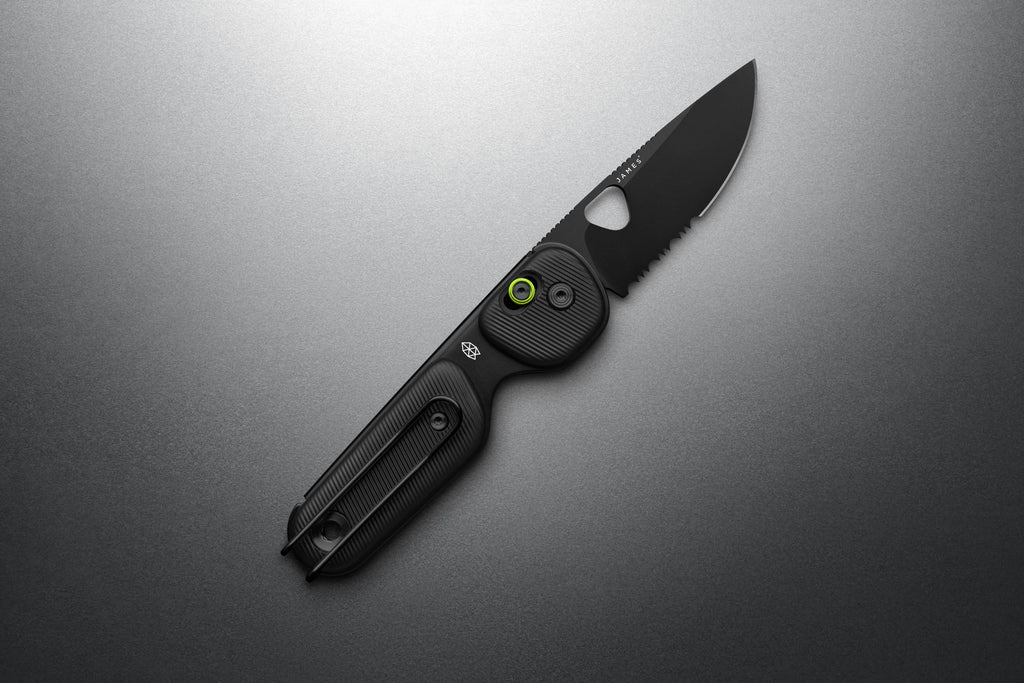 The Redstone Knife in Black + Black-James Brand-Imperfects