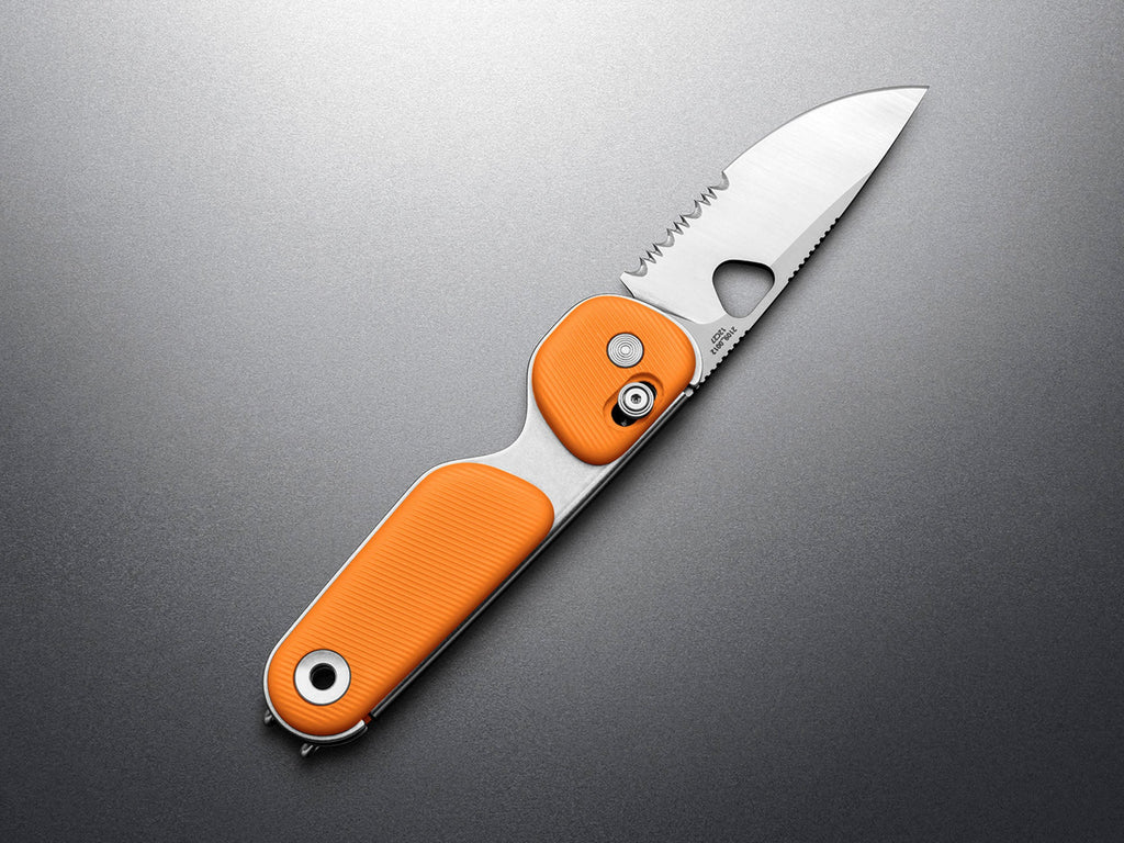 The Redstone Knife in Tangerine-James Brand-Imperfects