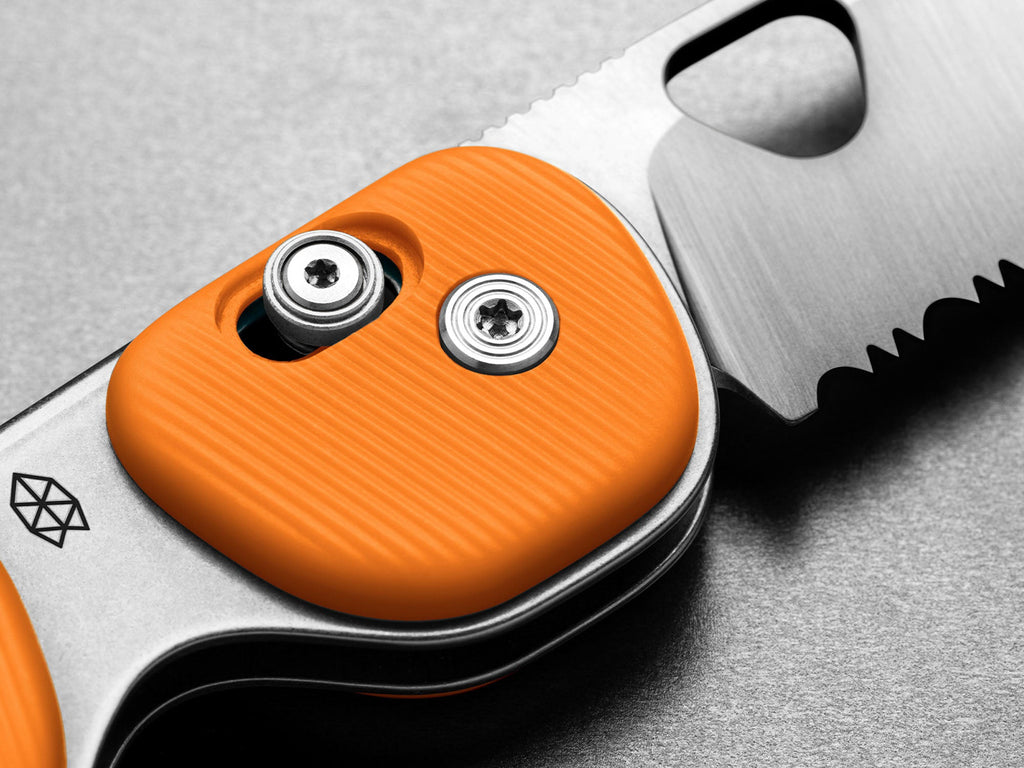 The Redstone Knife in Tangerine-James Brand-Imperfects