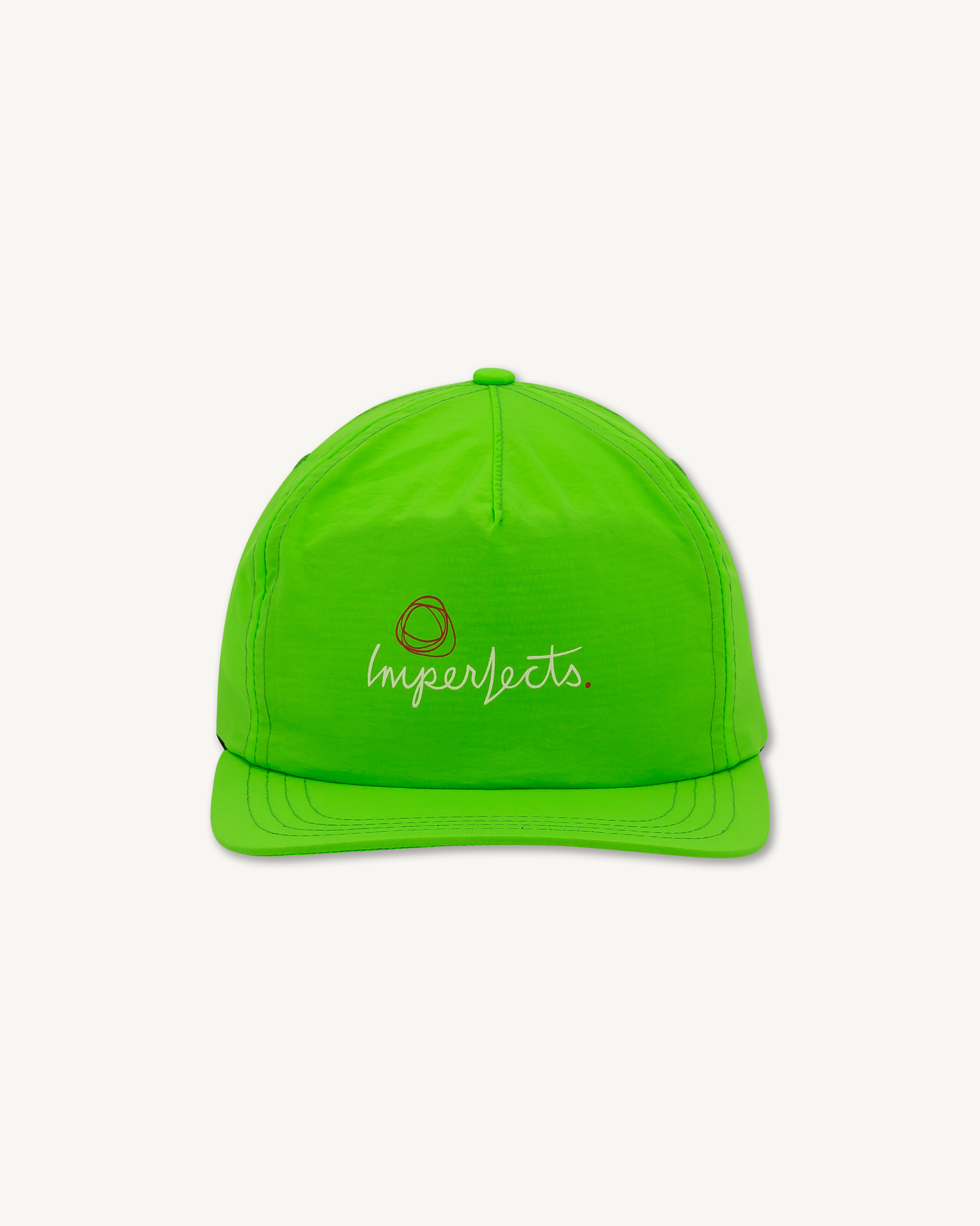 The Surf Cap in Hot Lime Taslan-Imperfects-Imperfects