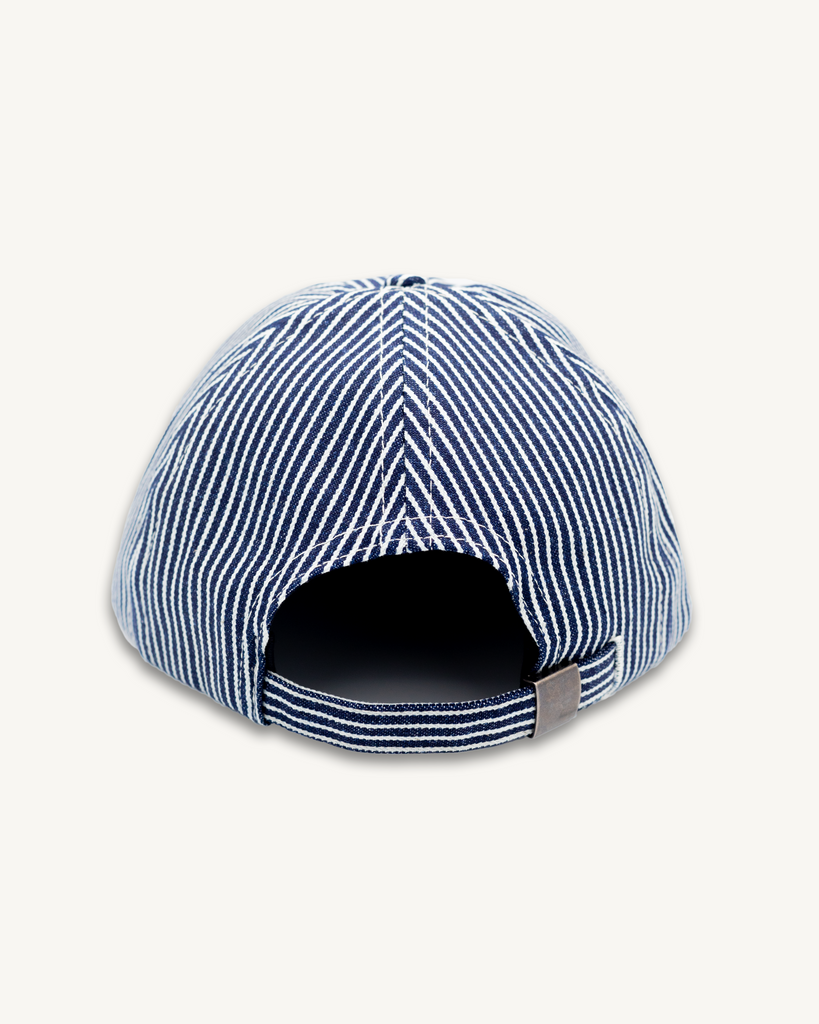 The Toyama Cap in Indigo Hickory Stripe | Imperfects Scribble-Imperfects-Imperfects