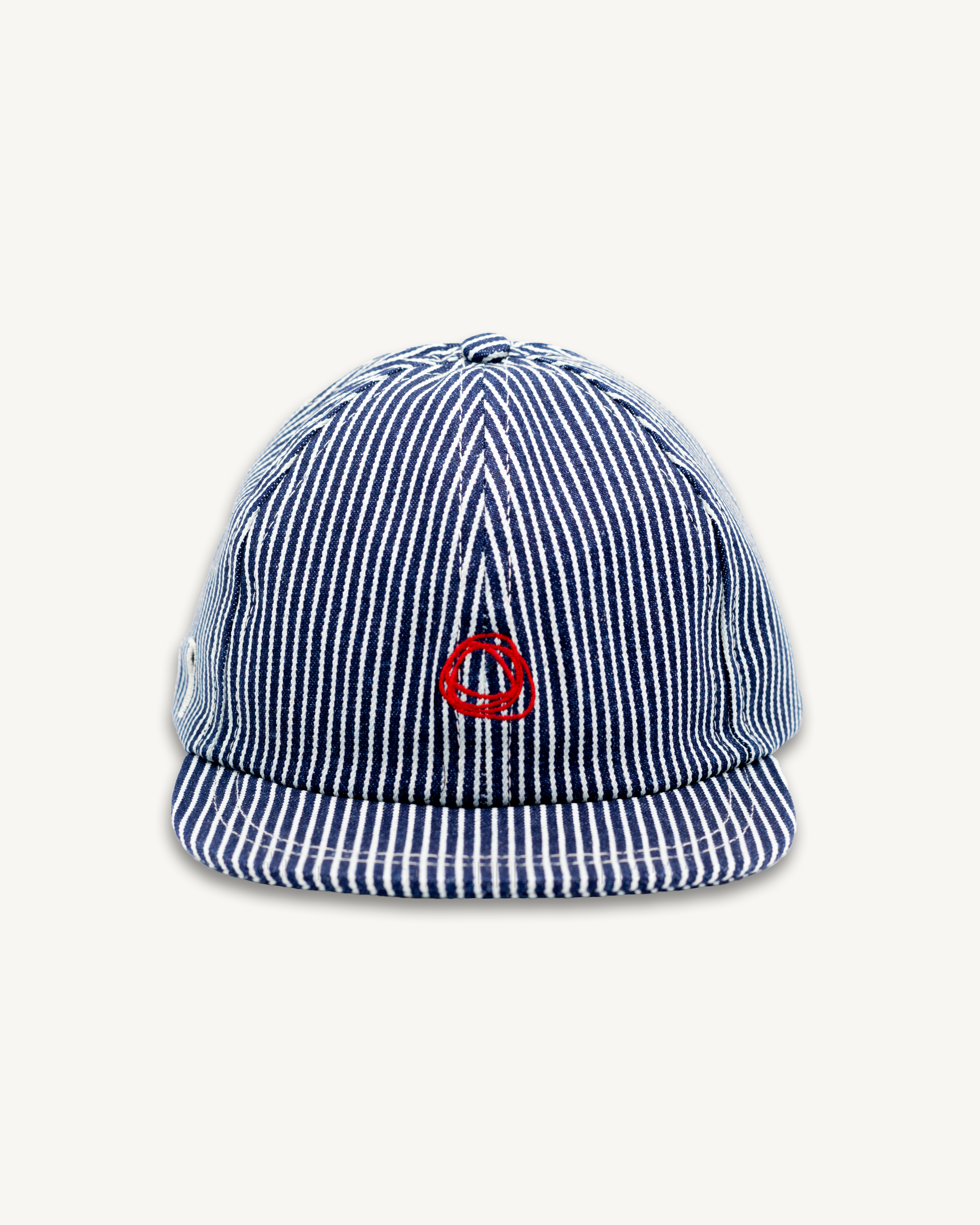 The Toyama Cap in Indigo Hickory Stripe | Imperfects Scribble-Imperfects-Imperfects
