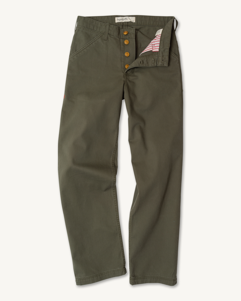 The Utility Chino in Jalapeño Twill-Imperfects-Imperfects