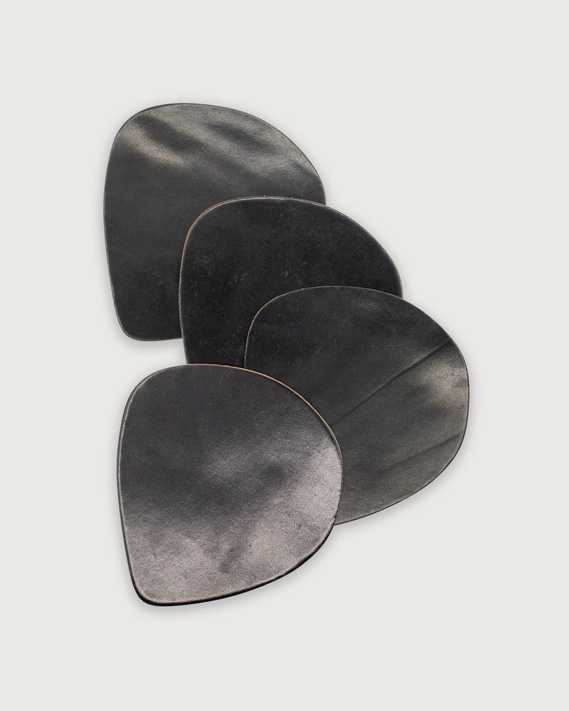 Wabi Sabi Coasters in Shell Cordovan-Koshū Brand-Imperfects