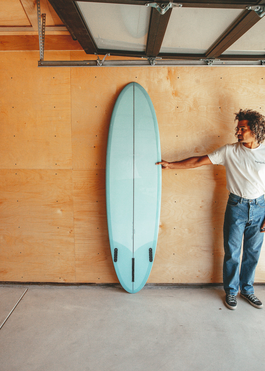 7'0 Incredible Yolk 2+1 in Gatorade Glacier Blue