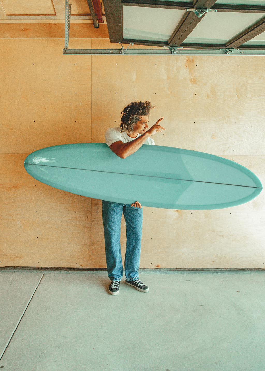 7'0 Incredible Yolk 2+1 in Gatorade Glacier Blue